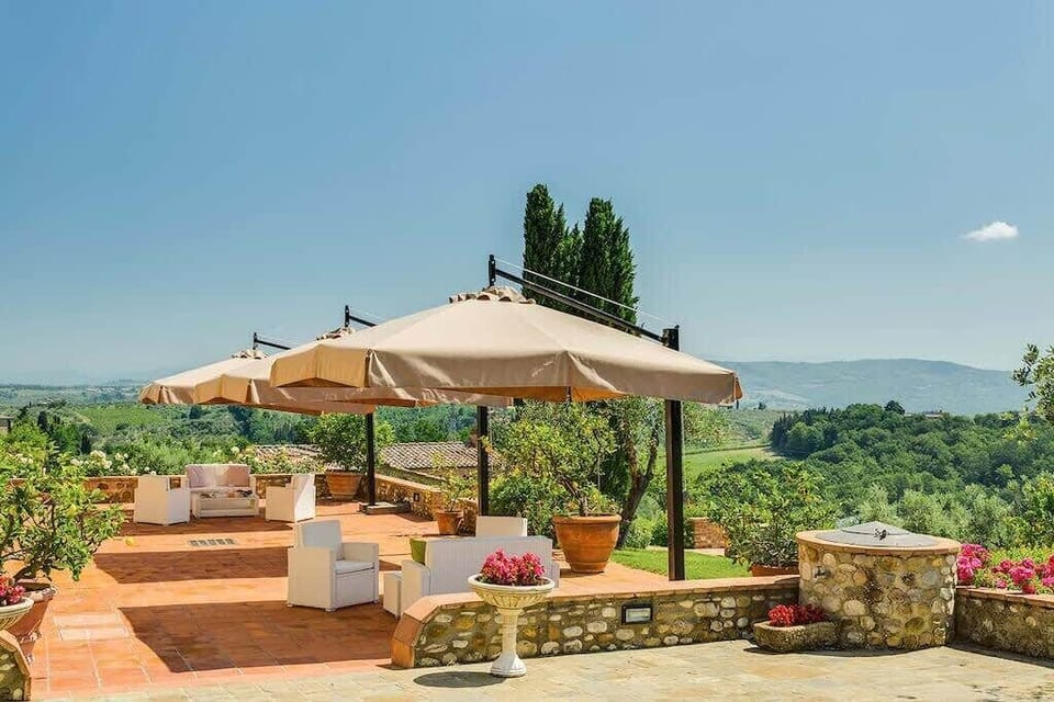 Terrace with superb views