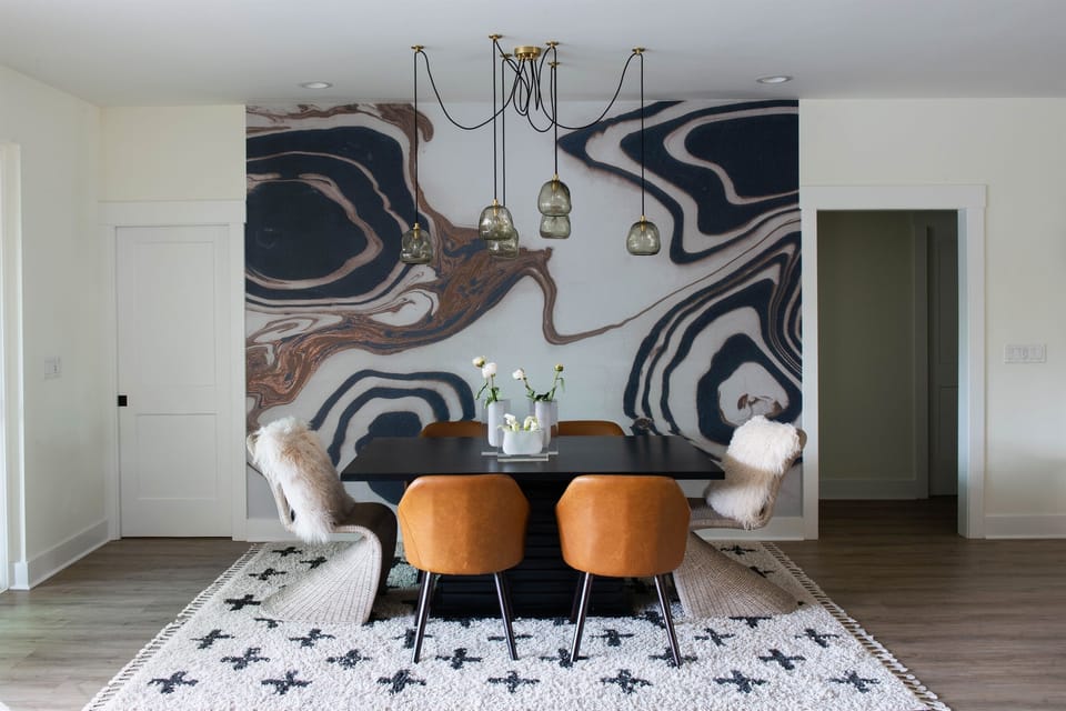 Artistic details throughout the house