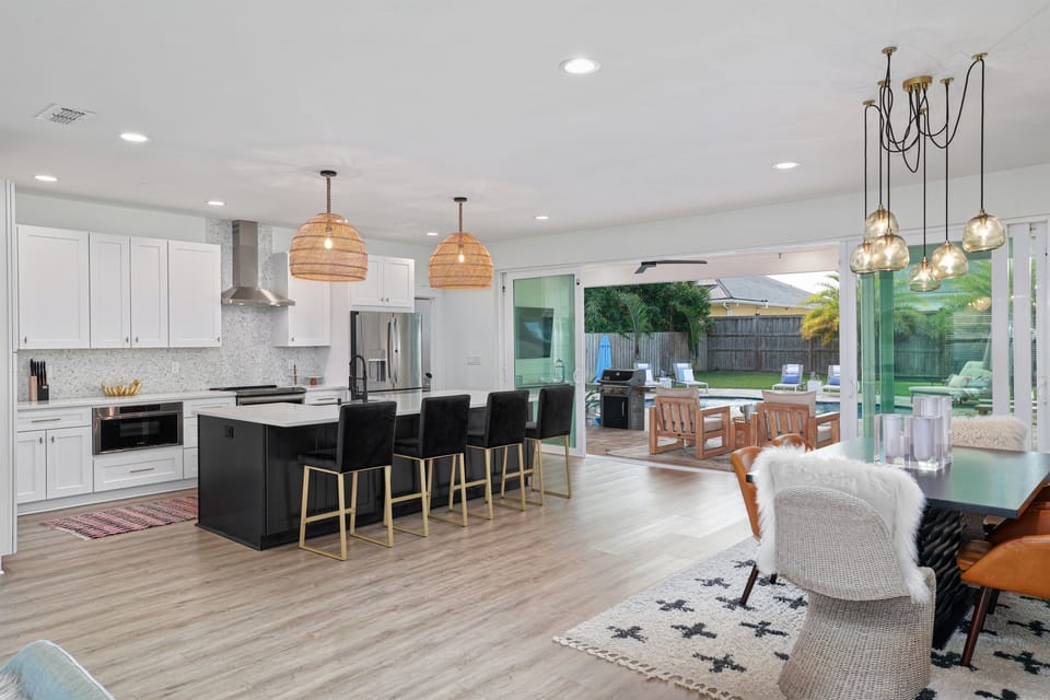 Bright and open living area with seamless flow