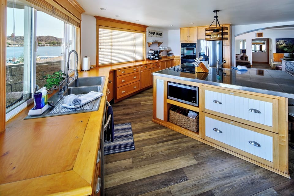 Main house kitchen