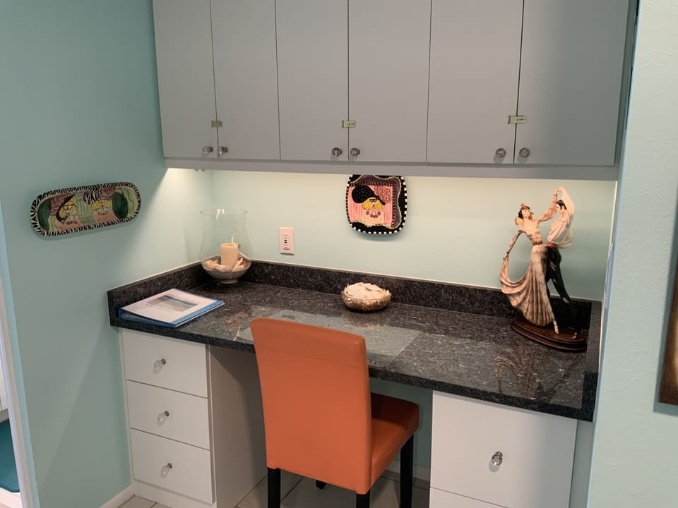 Great office space. Next pic leads to luxury bathroom/shower on right.