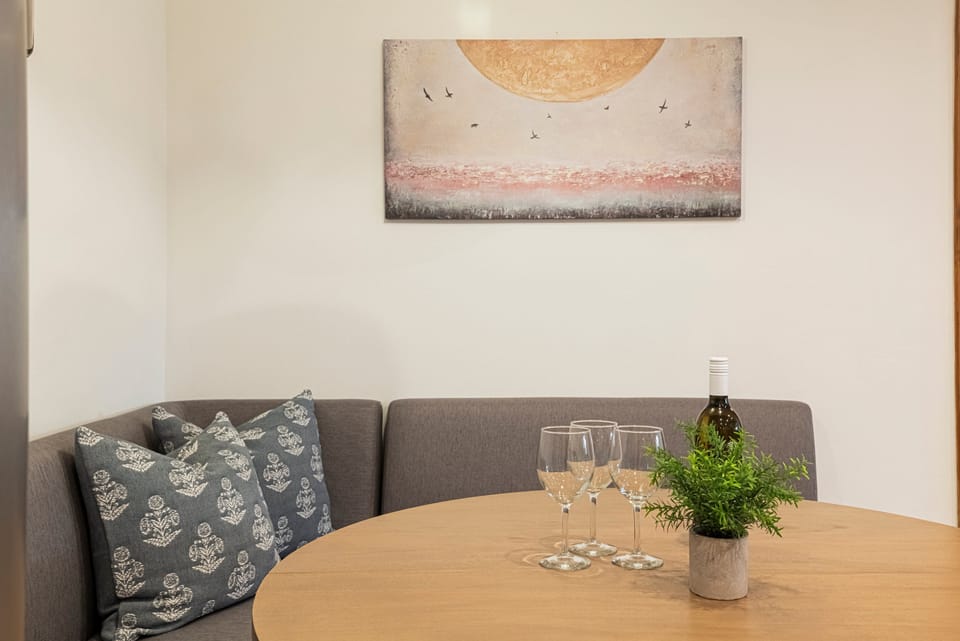 Cozy Dining alcove in kitchen area