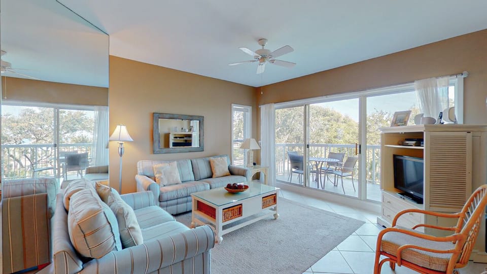 Living Room with HDTV