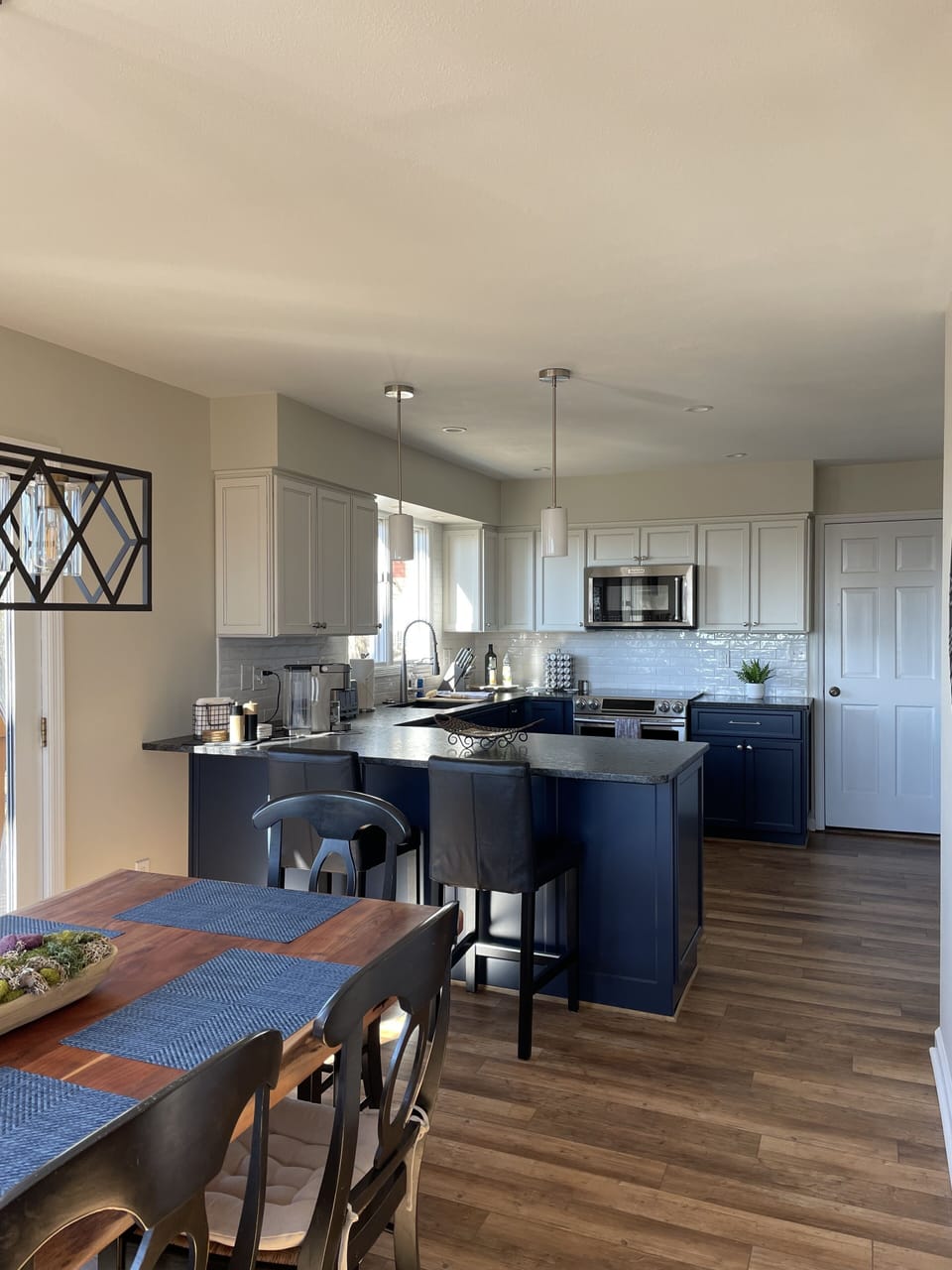 Dining to Kitchen Area