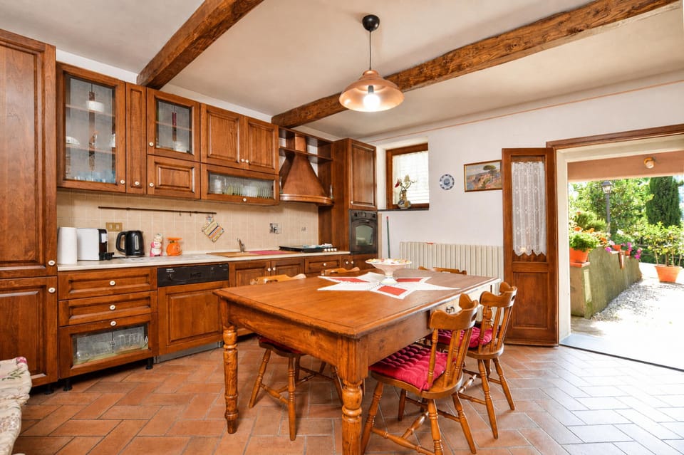 Kitchen and dining area