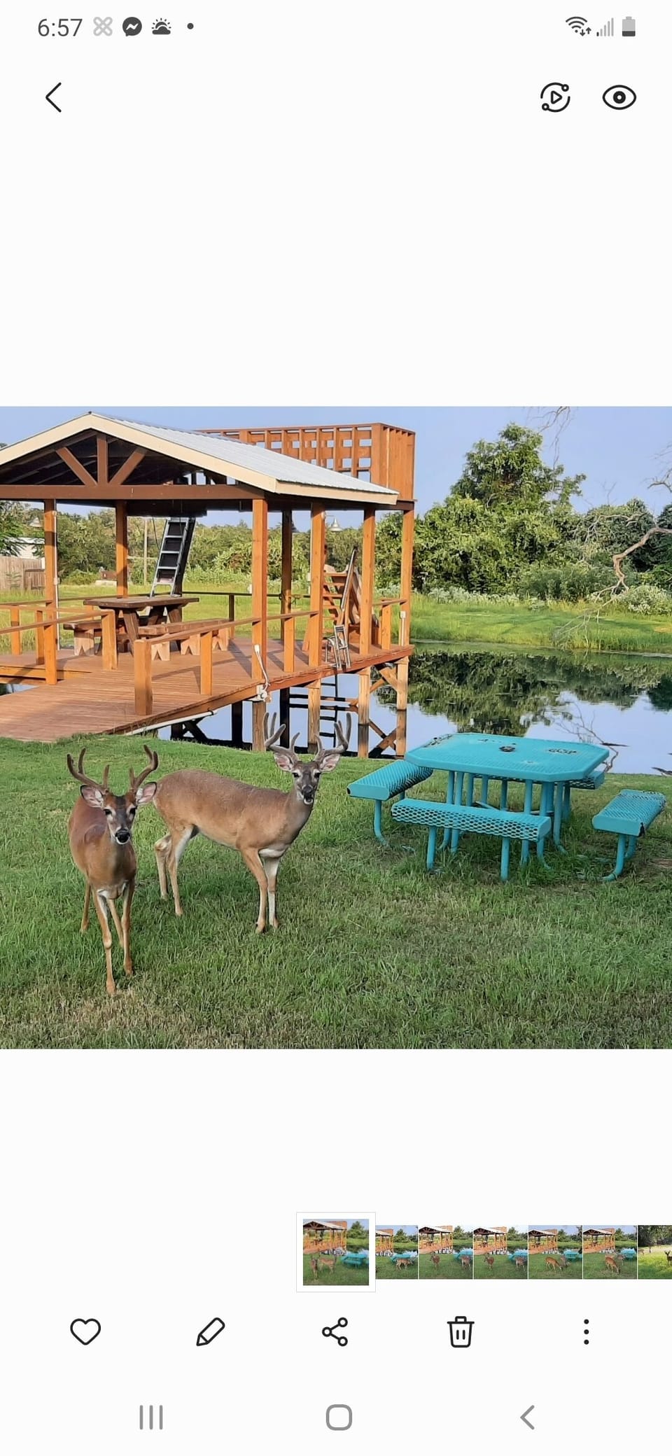 Outdoor dining