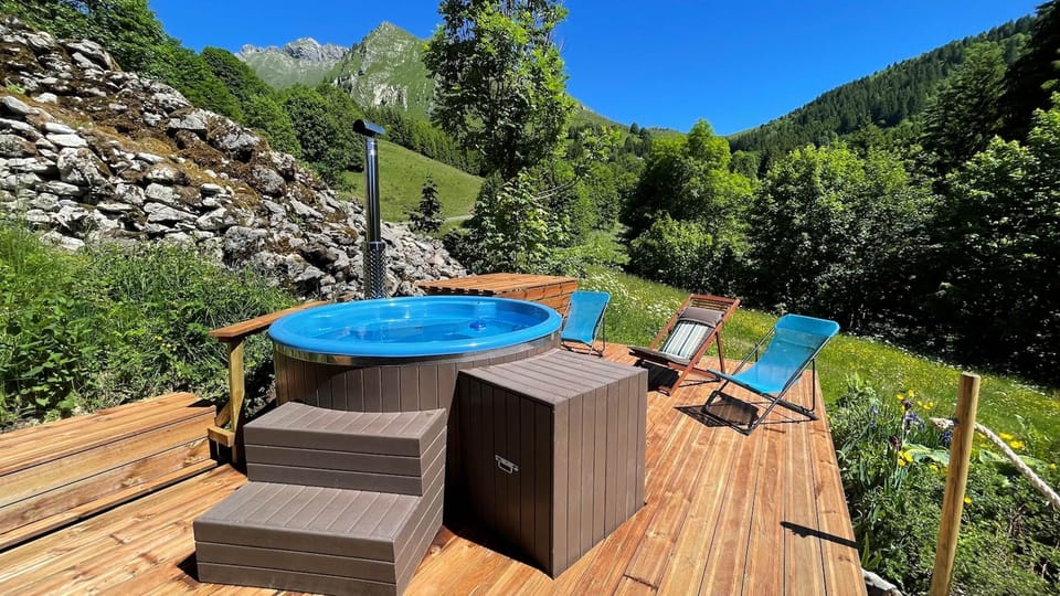 Le Jacuzzi en été