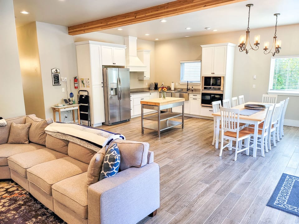 Spacious open floor plan