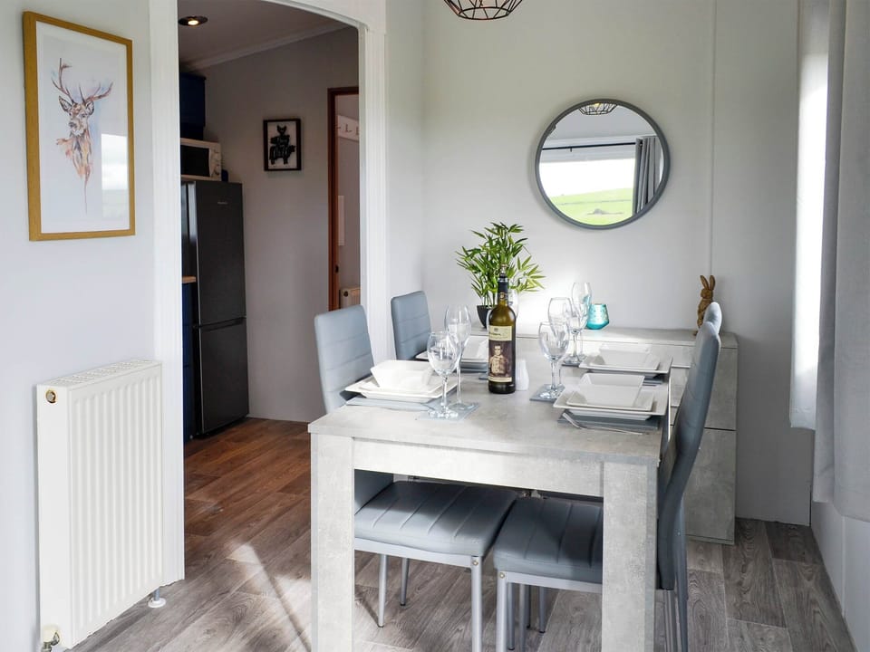Dining Area | The Seaview Retreat - Kevans Farm, Whithorn, Newton Stewart
