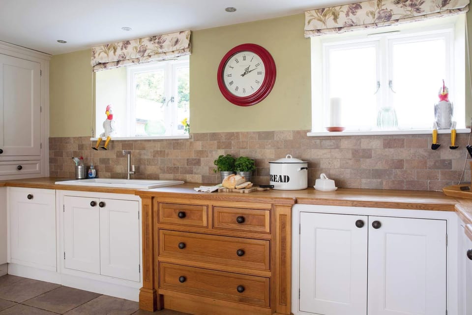Lots of workspace to create those gastronomic delights!