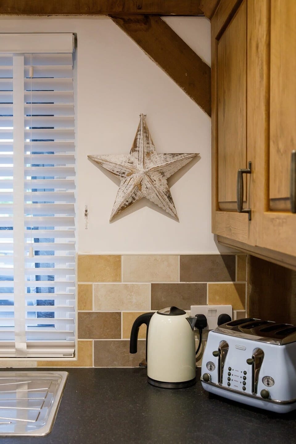 Fully-equipped kitchen.