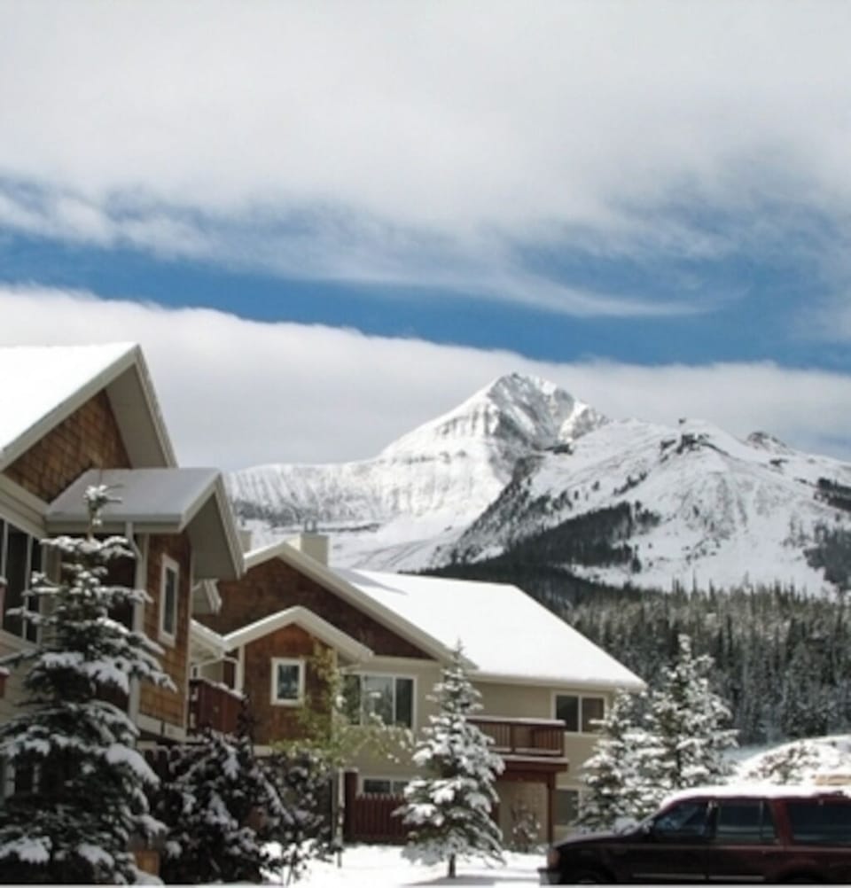 Cedar Creek is right at the base of Lone Mountain and Big Sky Resort Mtn Village