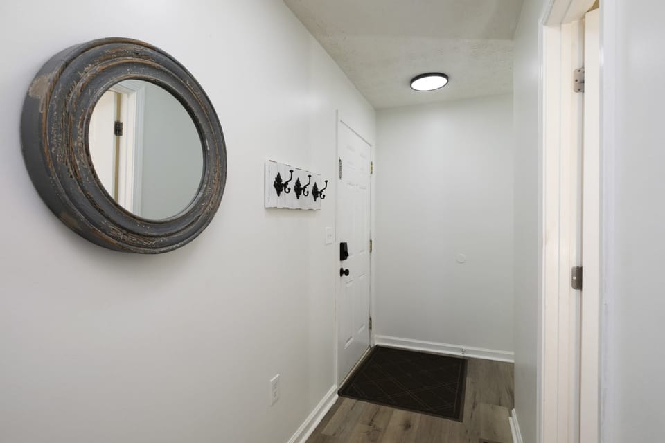 Here is another angle of the main entrance from the inside of the house.