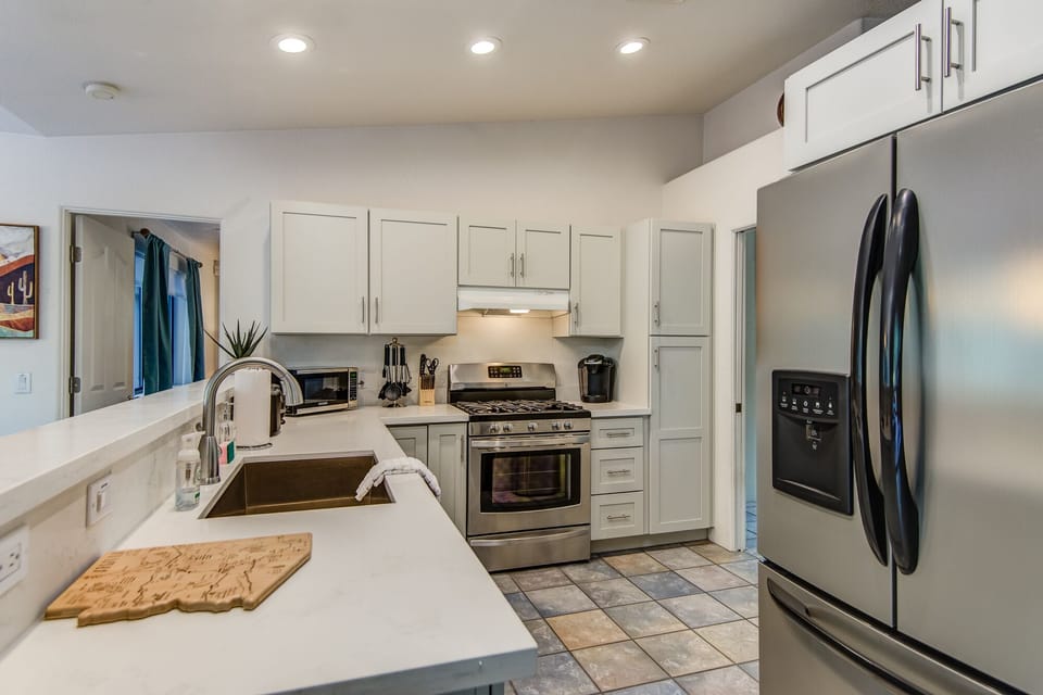 New Counters and Cabinetry