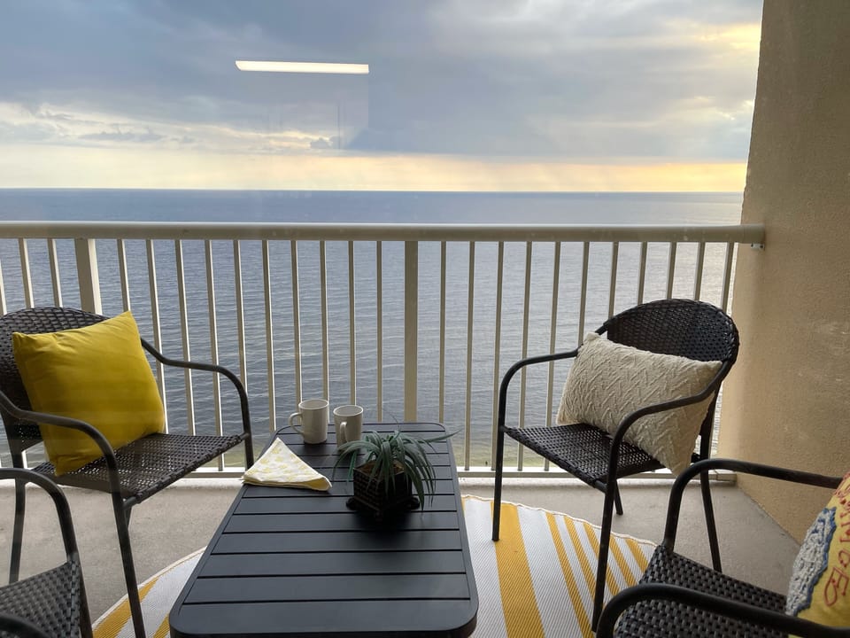 Enjoy Your morning coffee with this Beautiful view . 