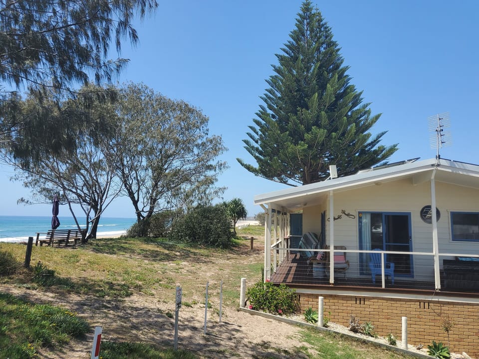 Yes steps away to the beach
Amazing Views Surf and Rive
