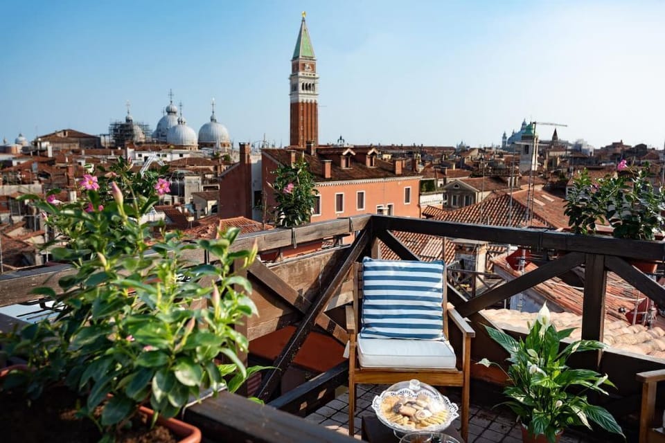 Top Altana. A little Tranquil w/ picturesque views in the middle of busy Venice