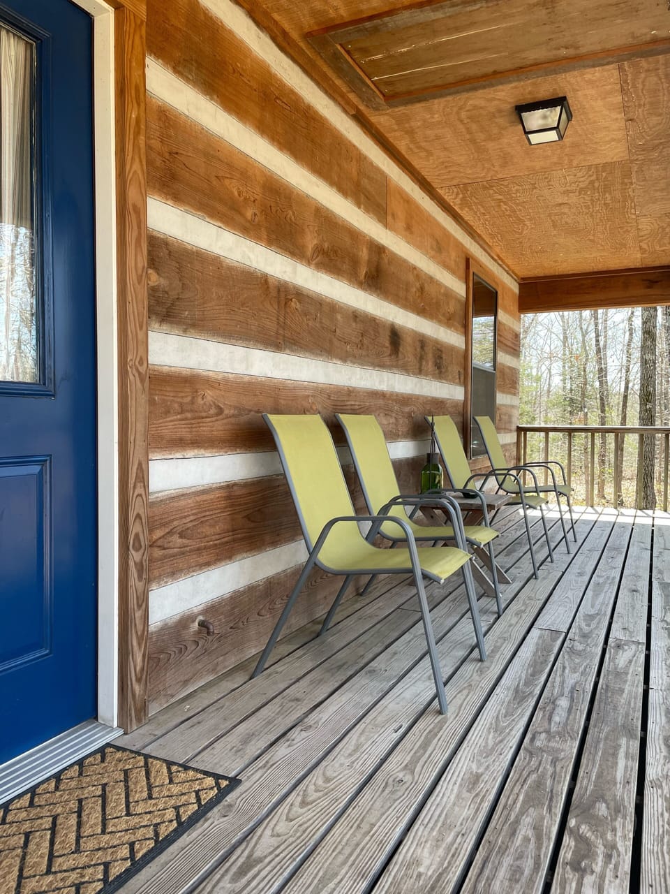 Front deck