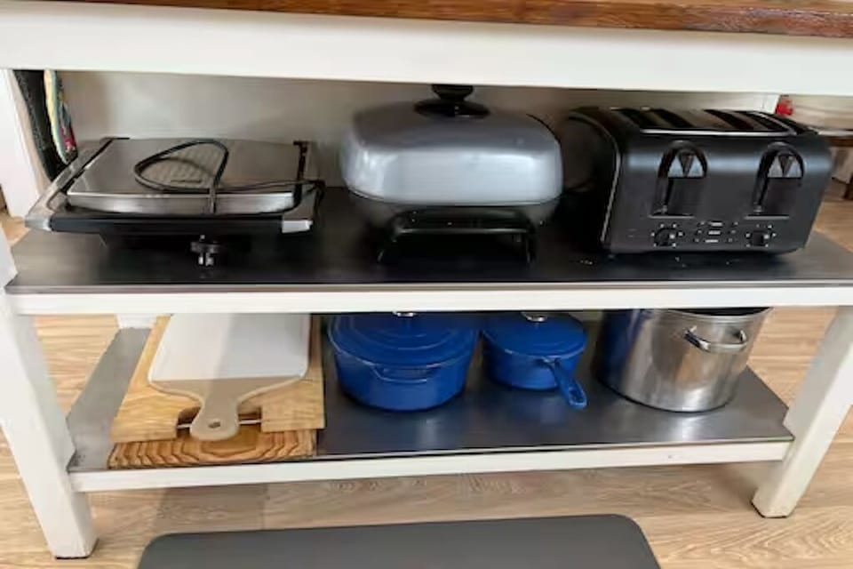 Well stocked kitchen