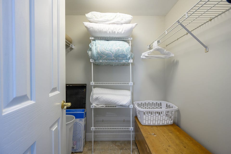 Thoughtfully arranged to support a comfortable, clutter-free vacation experience.