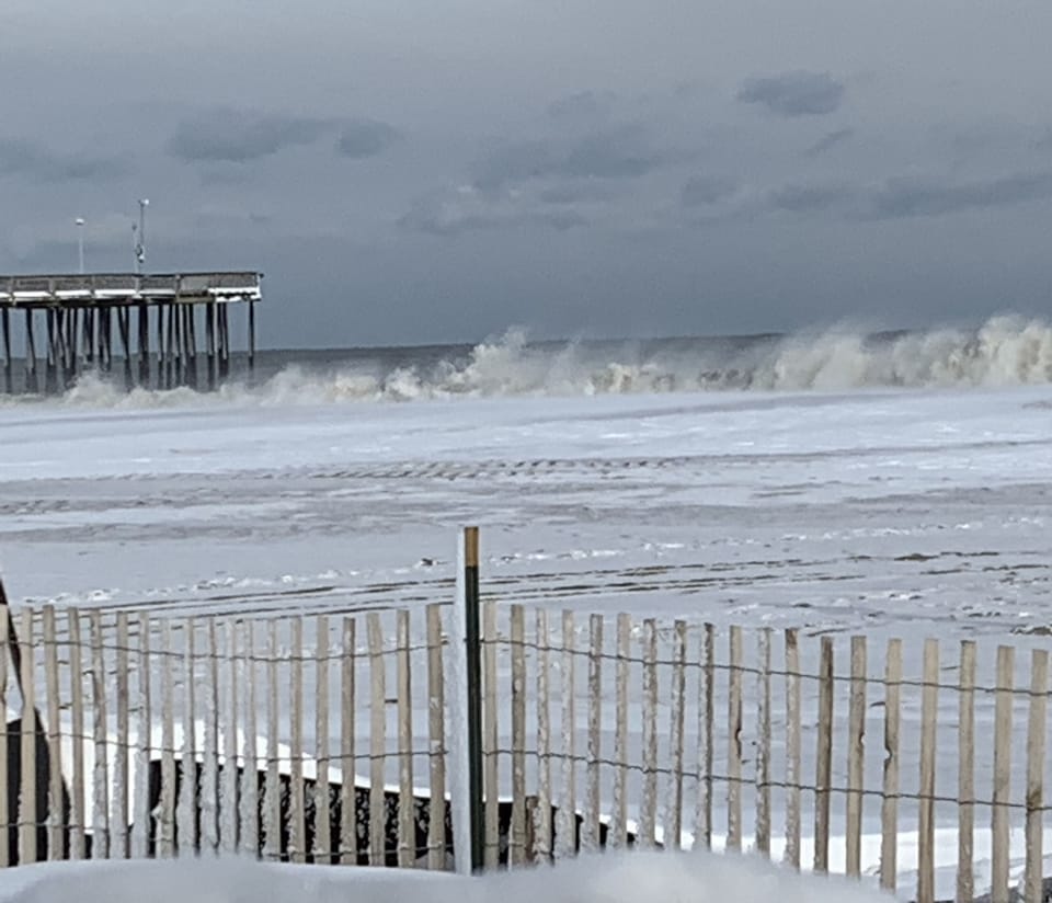 Winter at the inlet. Gorgeous views and a quiet beach to walk on.