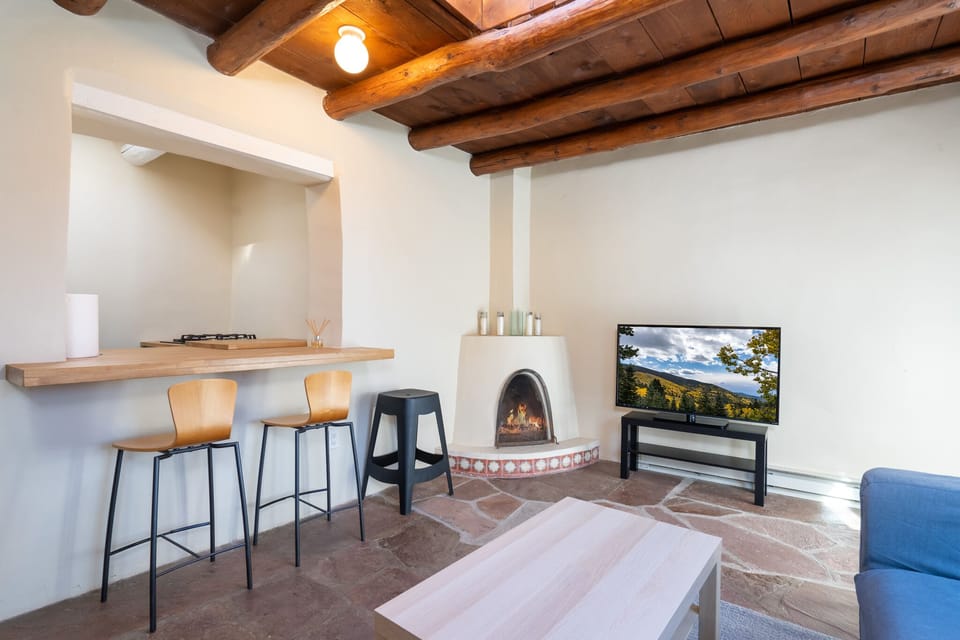 Living Room w. Kiva Fireplace