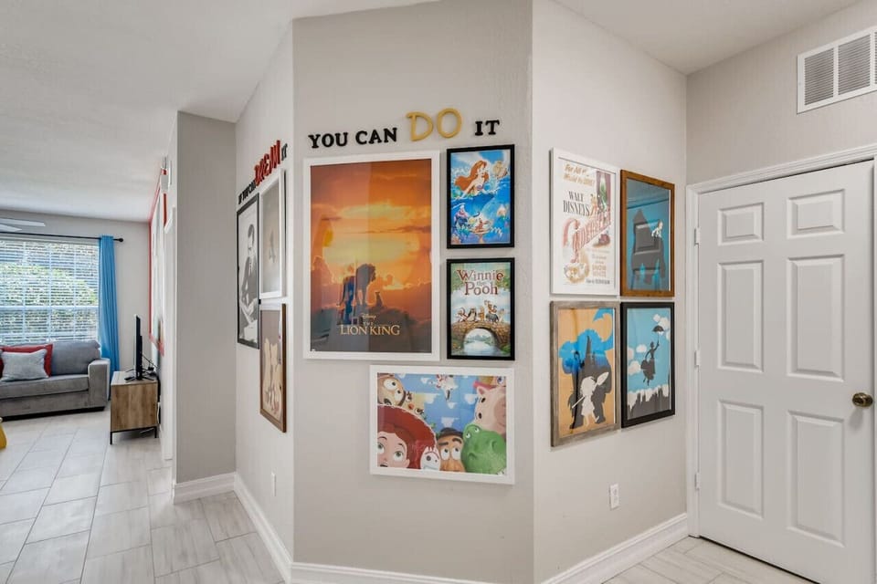 Walt Disney Themed Entry Way