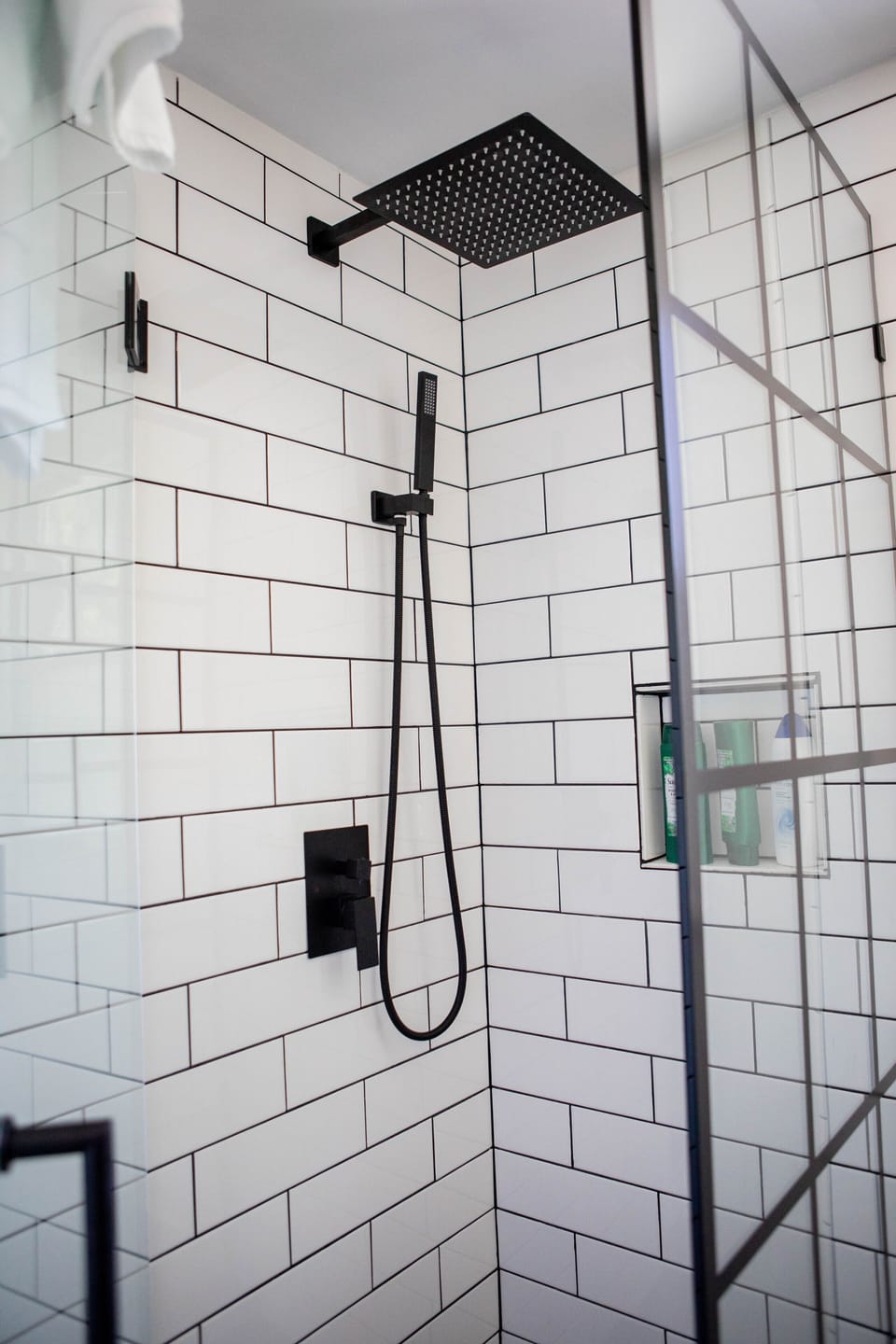 First floor bathroom shower. Newly renovated. 