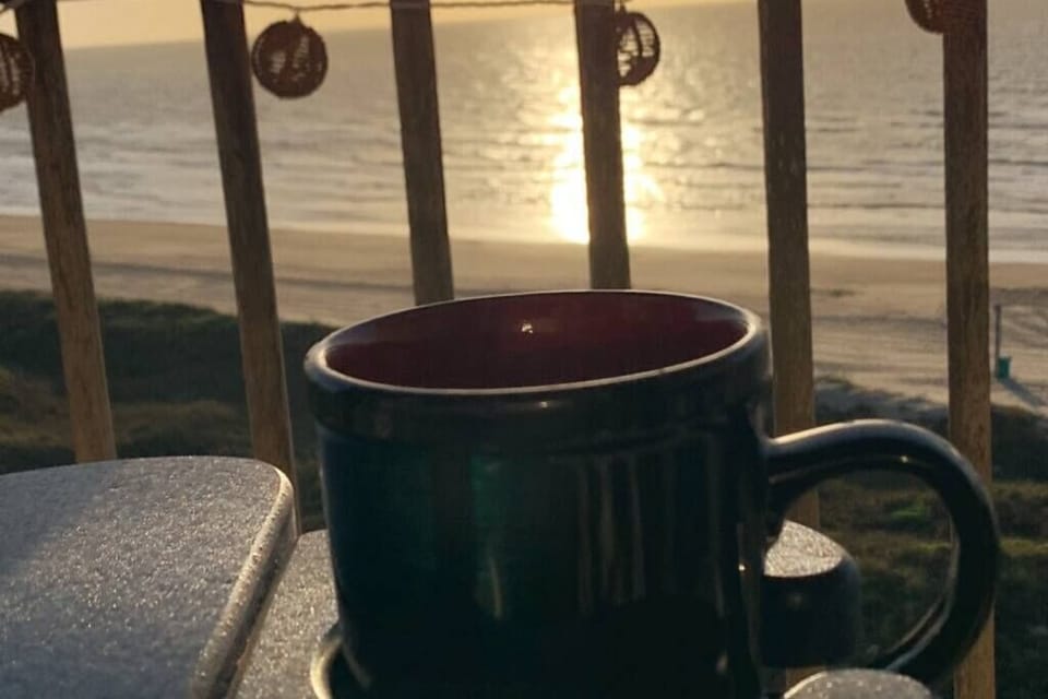 Coffee, Bailey's, Sunrise... quiet, calm, relaxing