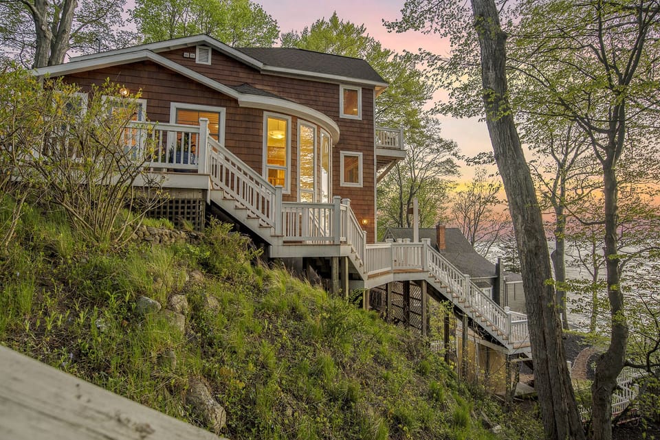 Side view of house