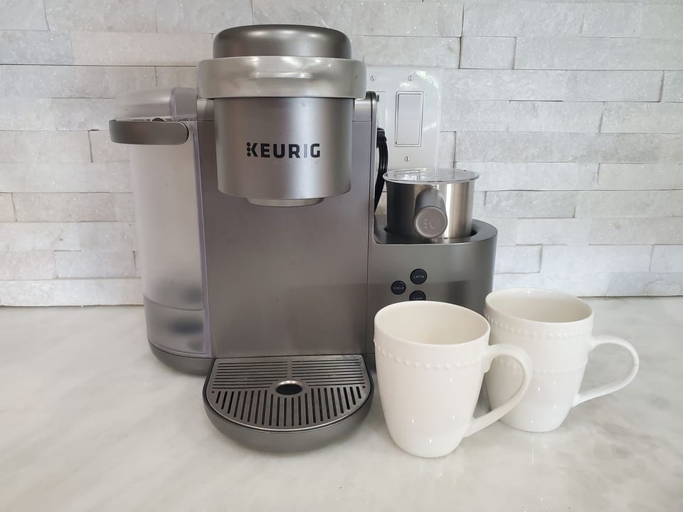 Keurig Cappuccino maker 


