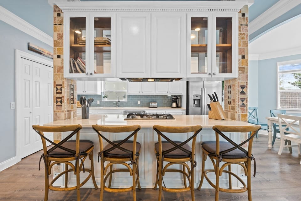 Great breakfast bar to serve up and meal or a quick snack.