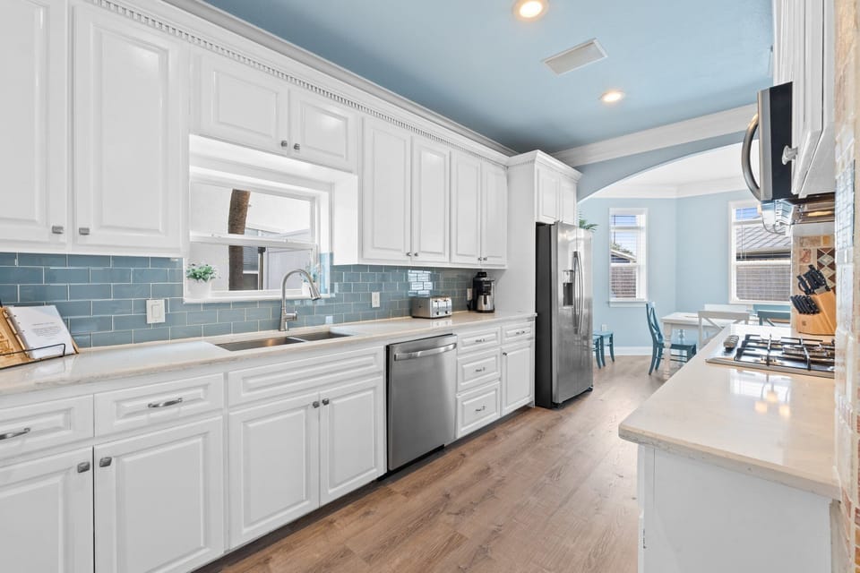Great kitchen that offers the latest and greatest appliances.