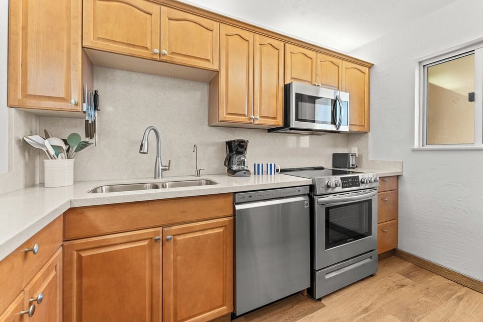 Fully equipped kitchen