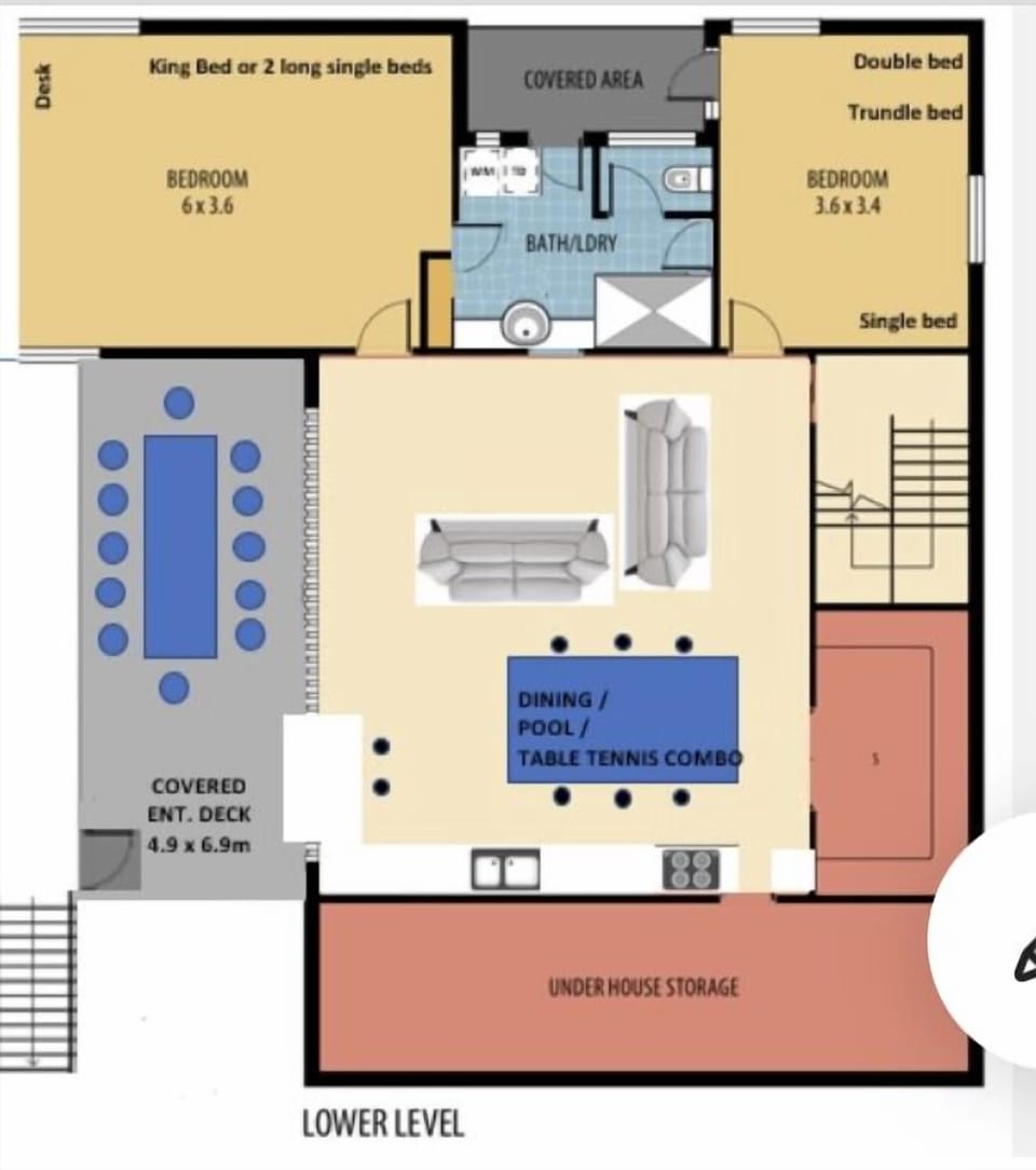 Downstairs