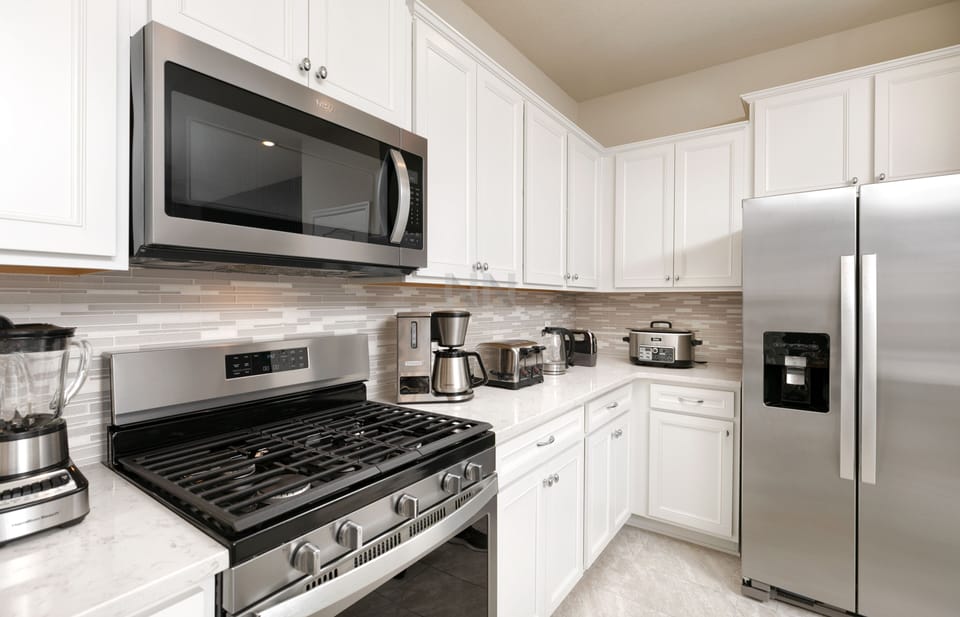 This dream kitchen offers everything you need to prepare delicious food