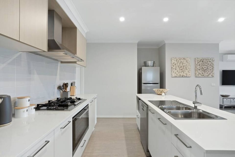 fully equipped modern kitchen