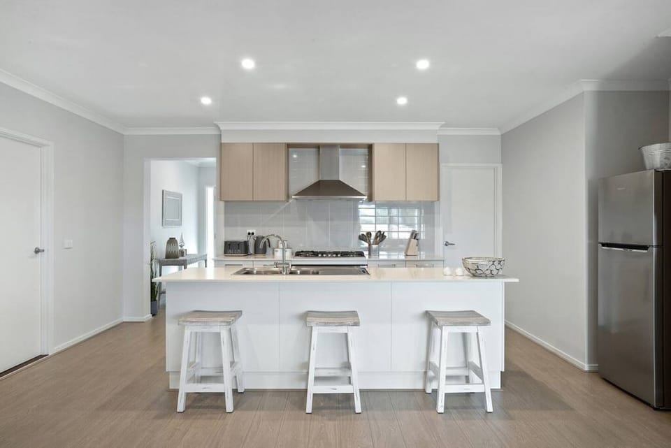 pull up a stool and enjoy breakfast at the bench