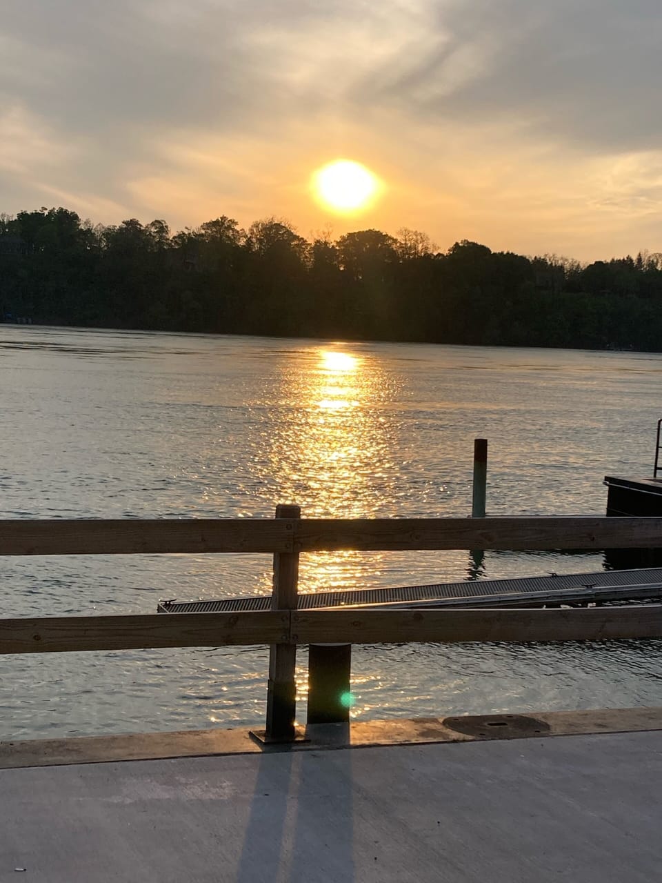 Beautiful Sunsets at the Niagara River 
