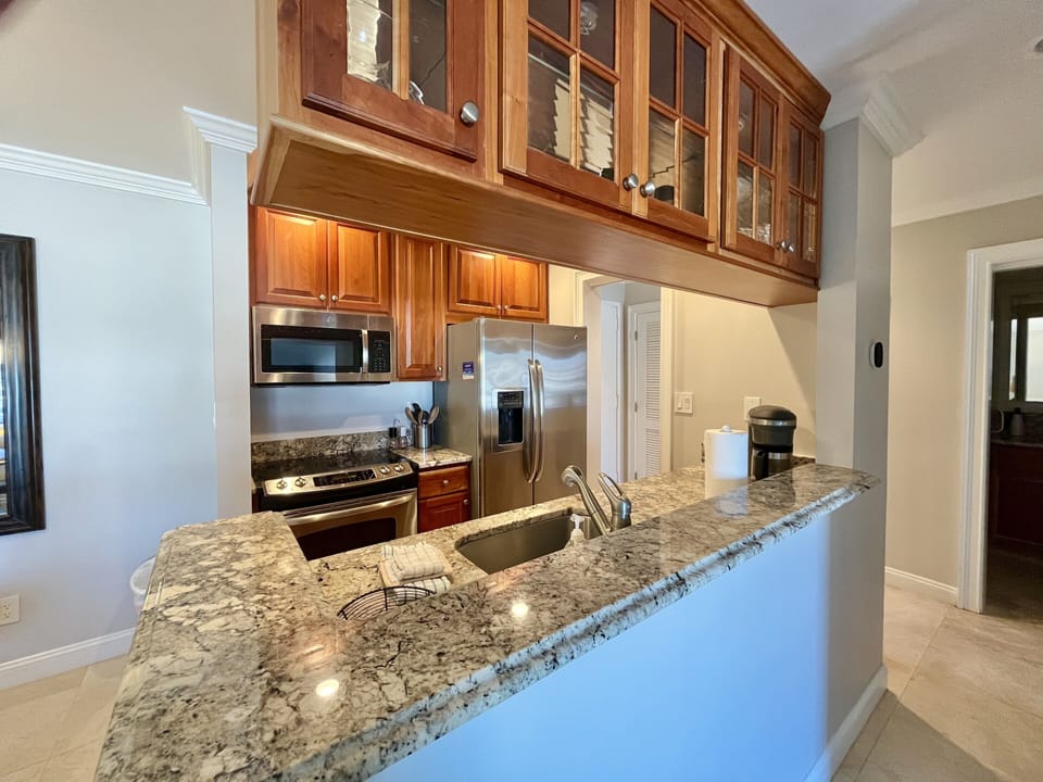 Updated kitchen with Stainless Steel appliances