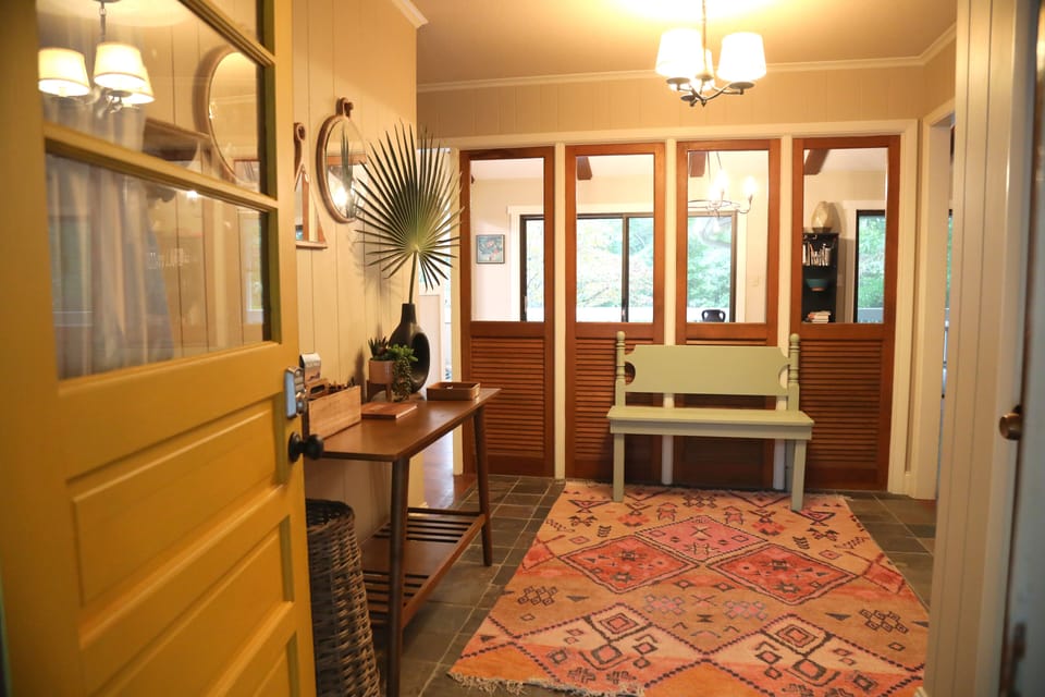 Front entry.