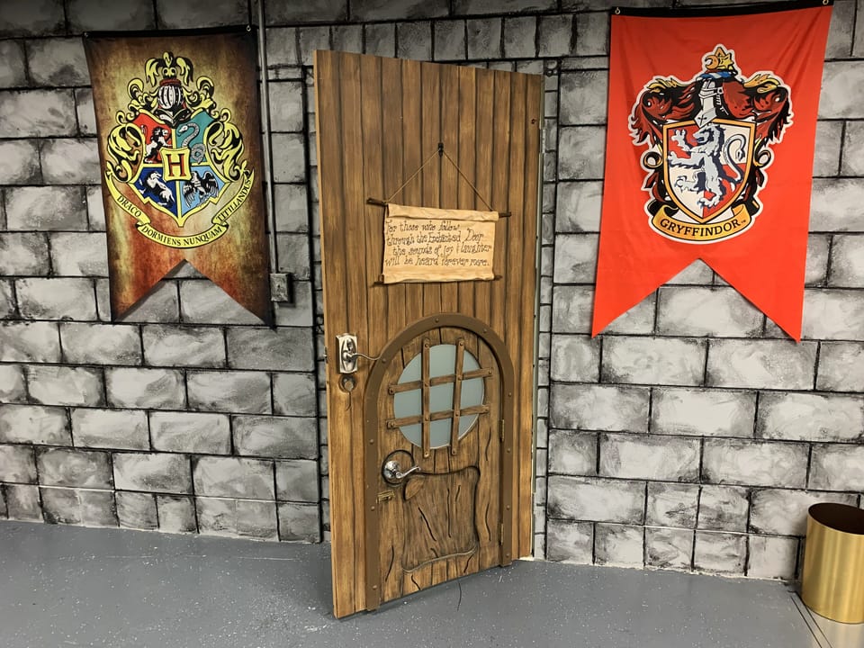 Harry Potter ....yes the small Dobby door is functional 😁