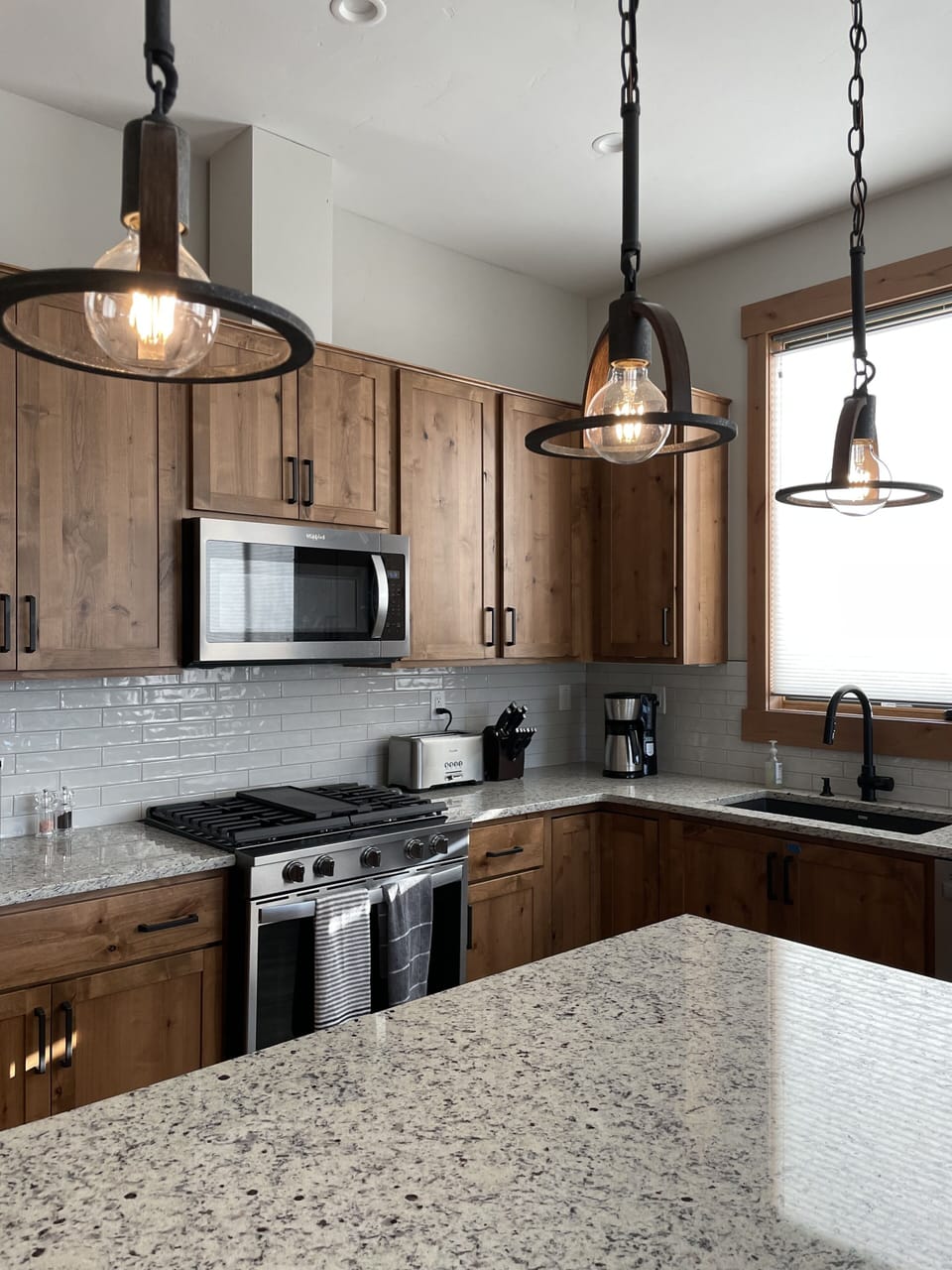 Cook for a crowd in this large, well equipped kitchen 