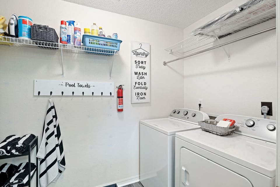 Washer and Dryer