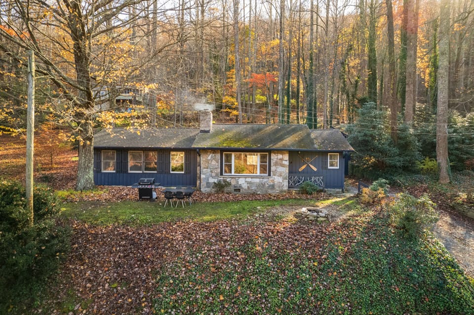 Just 25 minutes from Asheville, but tucked away in a truly special place.