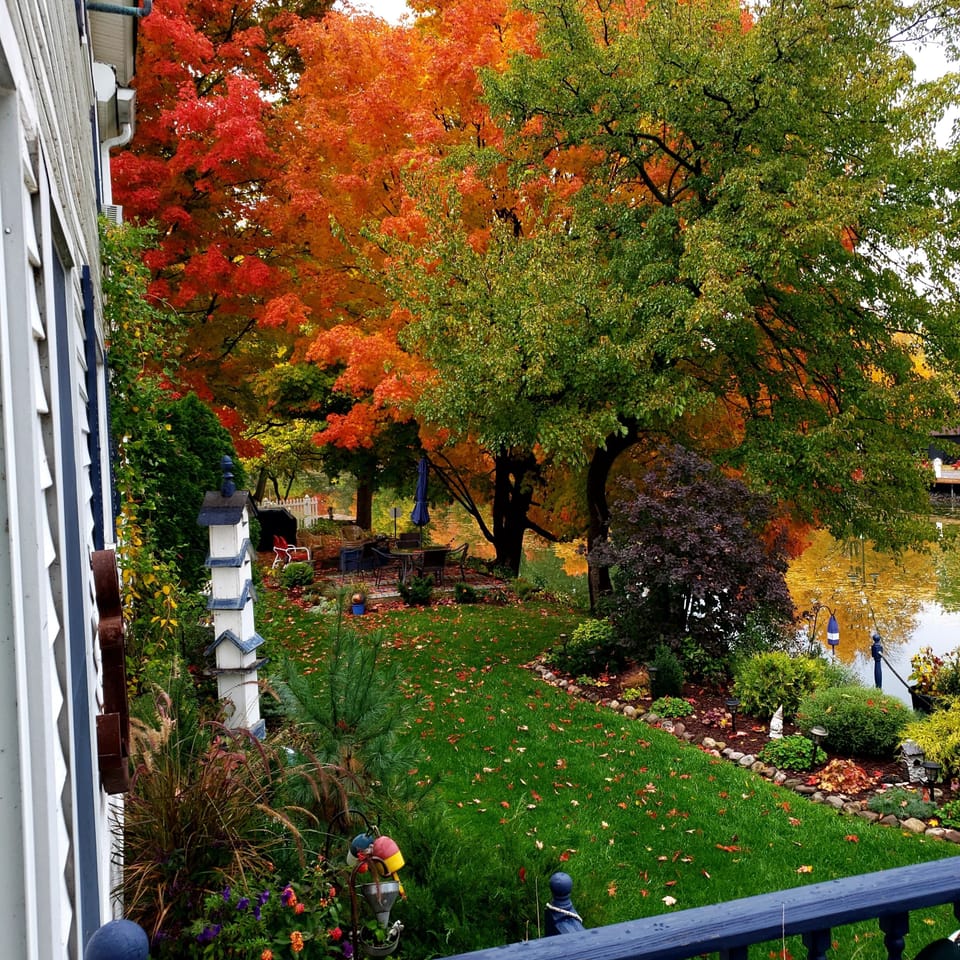 Fall is the perfect time for a fire in the backyard.