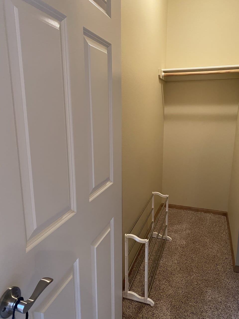 Master bedroom closet. 