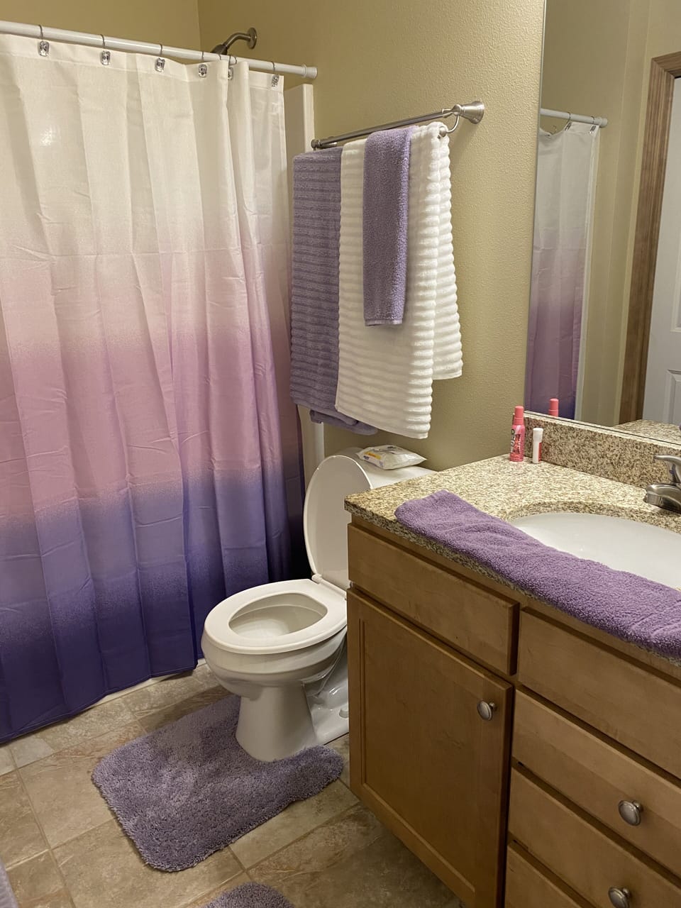 First bathroom. 