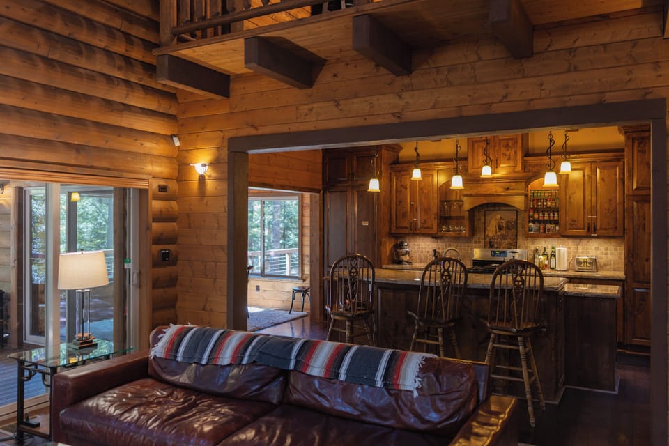Grand scale meets intimate comfort. 