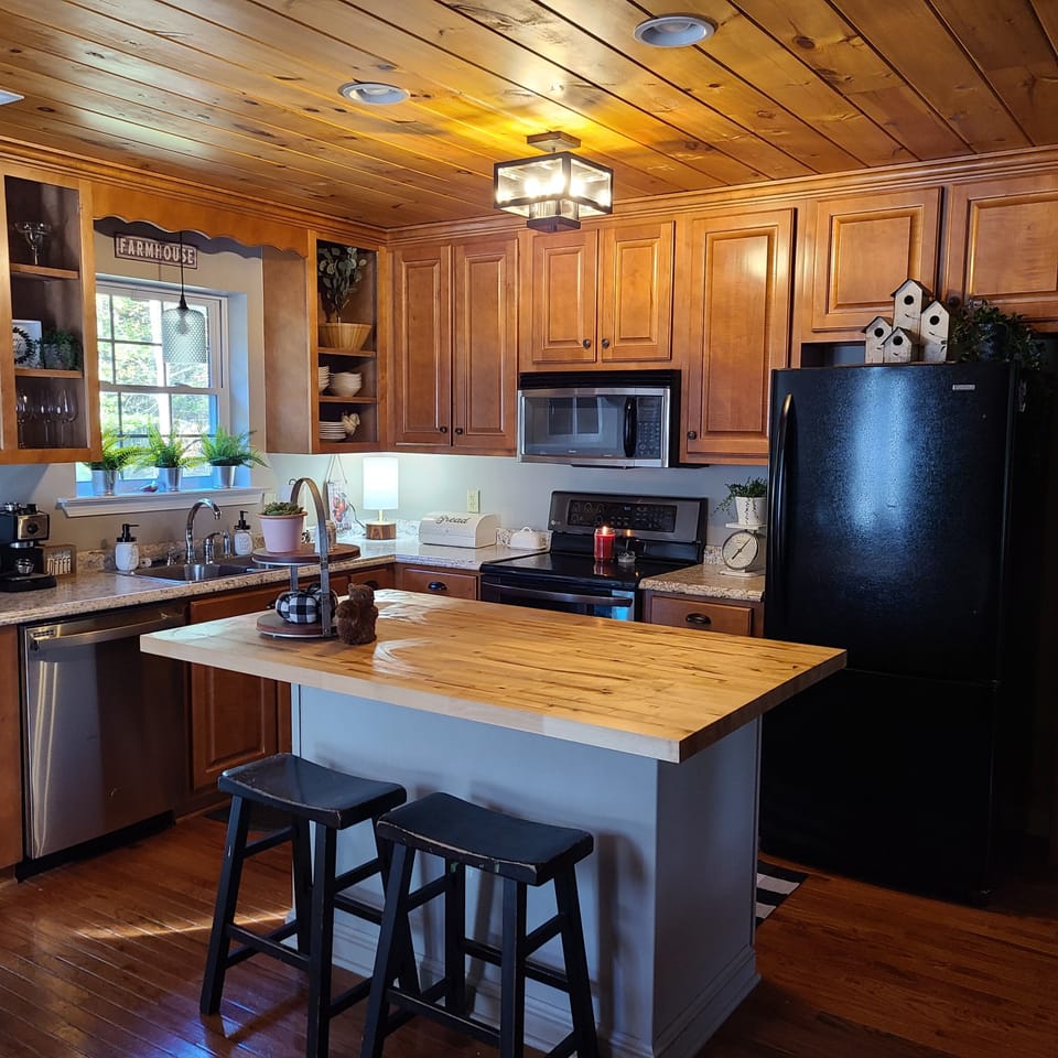 Fully equipped kitchen- dishwasher in-op